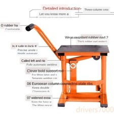 Sollevatore Idraulico Cric Sollevatore Manutenzione Riparazione Banco Motocross