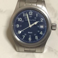 Orologio automatico Hamilton Khaki H648110 quadrante blu cassa 38mm 17cm6,7in funzionante JP