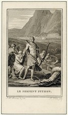 Apollo pitone colpo mitologia