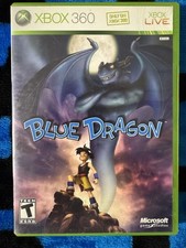 Blue Dragon (Xbox 360, 2007) tutti e 3 i dischi e custodia - testato con spedizione veloce gratuita!!