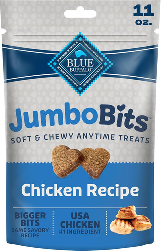 Jumbo bits chicken dog treats - jumbo,