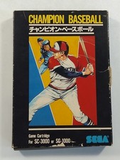 CHAMPION BASEBALL SEGA SC-3000/SG-1000 NTSC-JAPAN (SANS NOTICE - WITHOUT MANUAL)