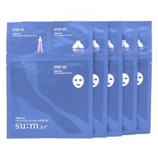 SU:M37 Maschera Gel Sollievo Marino Completa Acqua Kit 3 Passi 5pz Idratante K-Beauty
