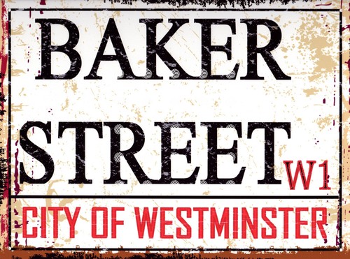 Baker street london metal - baker,