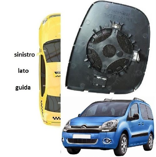 Piastra specchio retrovisore - piastra,