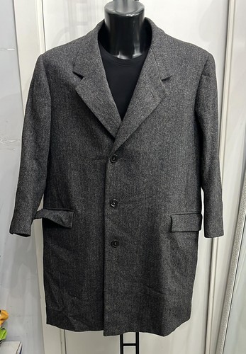 Vera pelle cappotto lana - cappotto, in