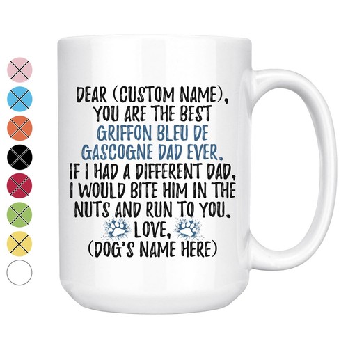 Personalized griffon bleu - personalized,