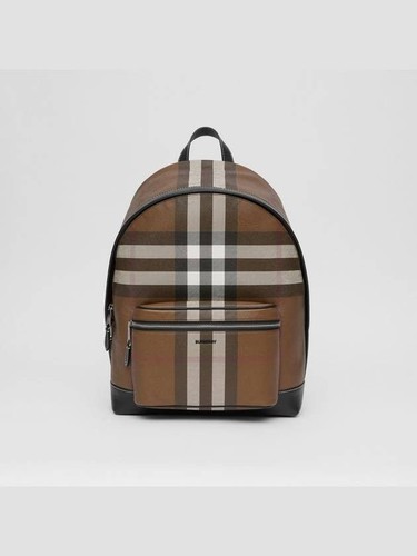 Burberry check and - and, leather