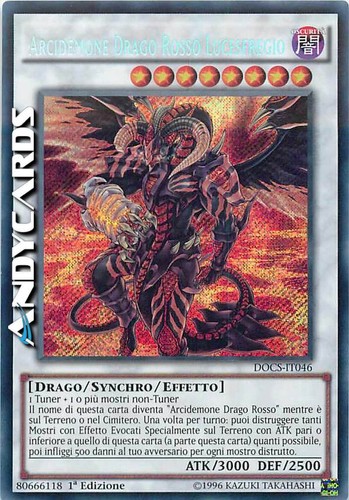 Arcidemone drago rosso - arcidemone,