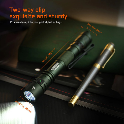 Acebeam tac 2aa torcia - tac,