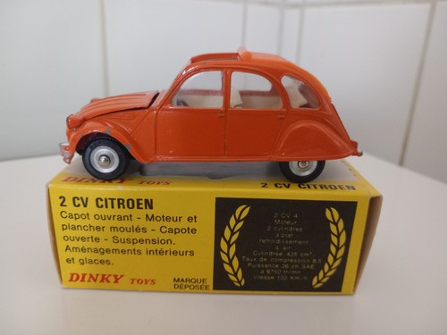Dinky toys 2cv - +, boite