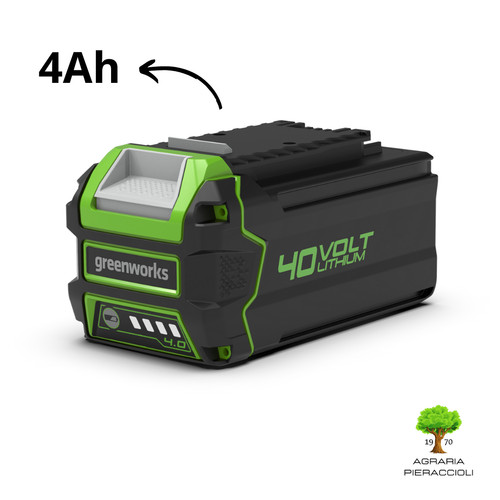 Batteria 40v 4ah greenworks - batteria,