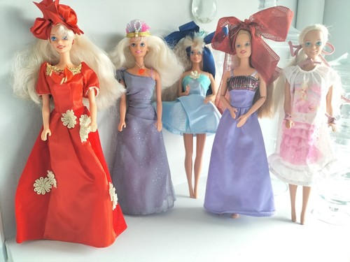 Lotto barbie eleganti e - 5,