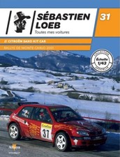 Fascicule Loeb Elena Citroen Saxo Kit Car Super 1600 Rallye Monté Carlo 2001