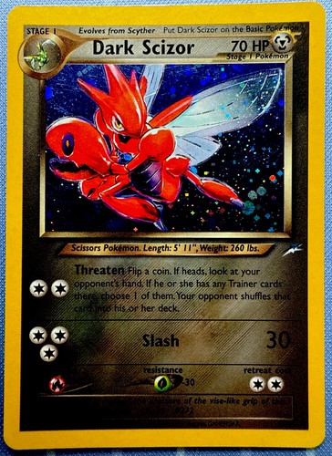 Dark scizor holo - dark,