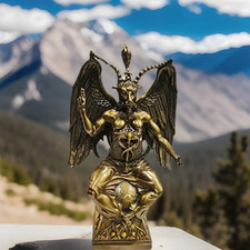 Statuina bronzata Baphomet