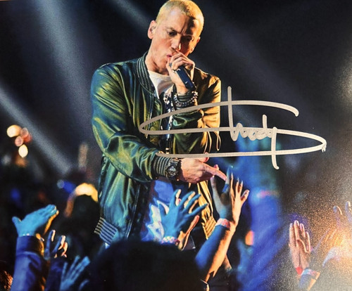 Eminem autografo - eminem, shady)