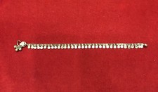 Braccialetto unisex bigiotteria etnica in metallo - Circonferenza 20 cm