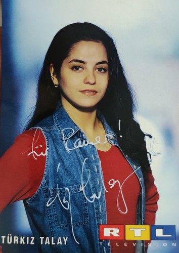 Autografo turchese talay - autografo,