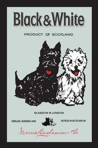 Specchio black white scotch - specchio,
