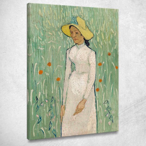 Ragazza bianco vincent van - ragazza,