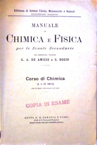 Manuale chimica fisica - manuale,