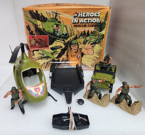 1974 mattel heroes action - heroes,