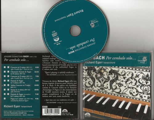 Bach per cembalo solo 2003 - bach, cd