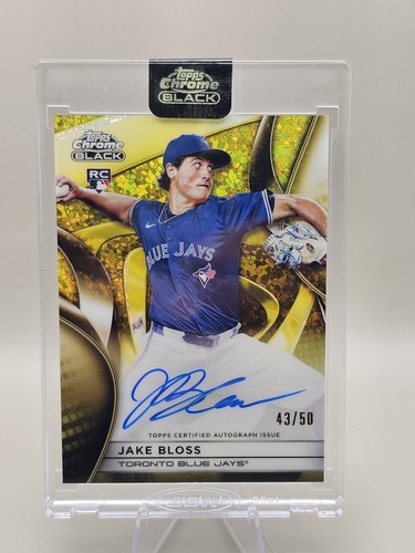 2025 topps chrome black - chrome, jake