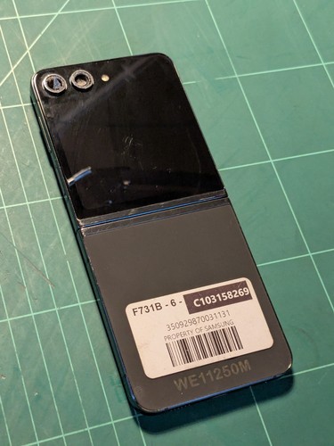 Prototipo samsung flip 5 - z,
