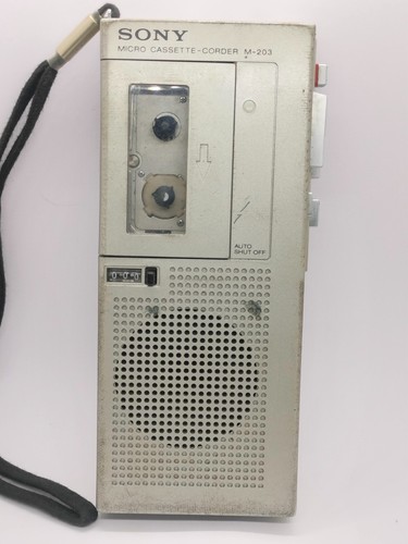Sony 203 micro cassette - sony,