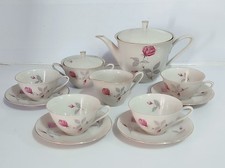 Servizio da the Bavaria vintage in porcellana antica te tè Teiera tazze piattini