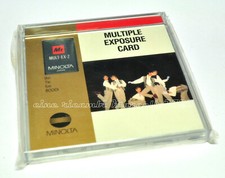 ★MINOLTA MULT-EX-2 PROGRAM CARD★FOR CAMERAS: 9Xi, 7Xi,5Xi, 8000i, VINTAGE JAPAN★