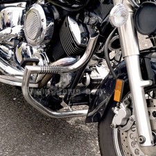 Yamaha XVS1100 Dragstar VStar 1100 Classic Protezione Motore Crash Bar Autostrada con Picchetti