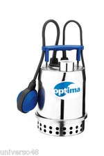 POMPA SOMMERGIBILE EBARA OPTIMA MA 0,33Hp con galleggiante per svuotamento pozzi