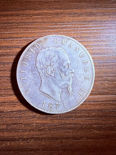 Moneta vittorio emanuele ii - vittorio,