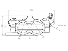 RECESSATO FORGED BRAKE CALIPER