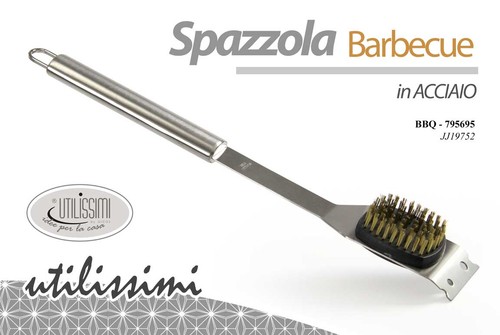 Spazzola raschietto barbecue - raschietto,