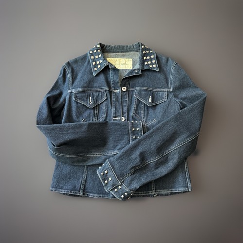 Giacca krizia denim blu navy - krizia, e