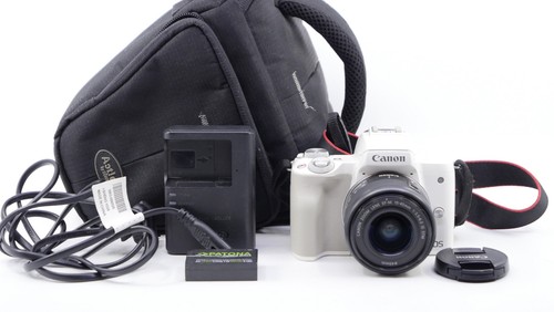Canon eos m50 kit bianco - eos,
