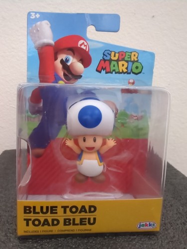 Nuovo super mario blue toad - mario,