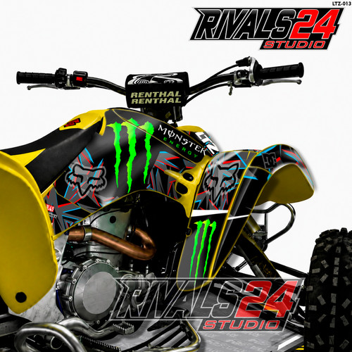 Ltz 400 suzuki wrap - wrap, graphics