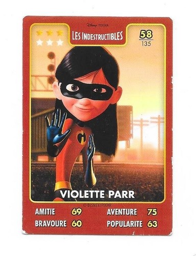 Carte auchan héros disney - carte,