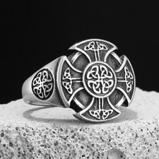 Anelli Croce Nodo Celtico