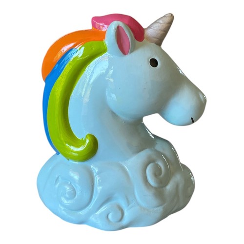 Salvadanaio unicorno ceramica - salvadanaio,