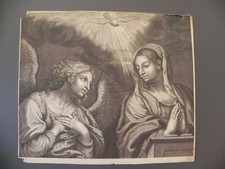 Annunciazione bulino originale