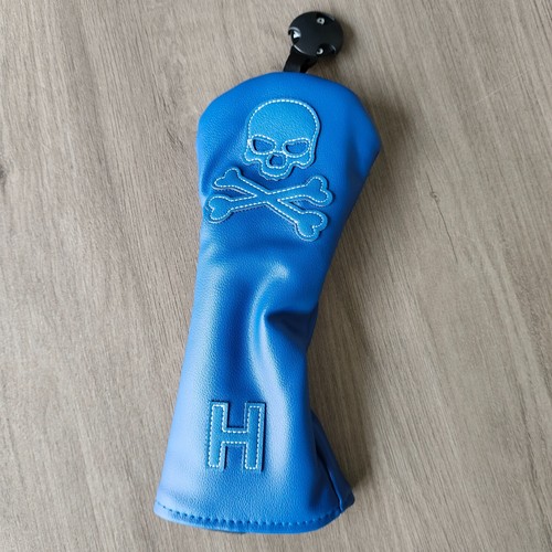 Copricapo pelle blu - in,