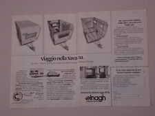 advertising Pubblicità 1978 CARAVAN ELNAGH