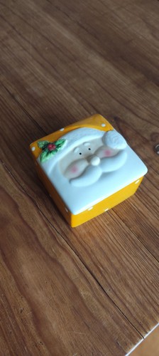 Scatola ceramica babbo - ceramica,