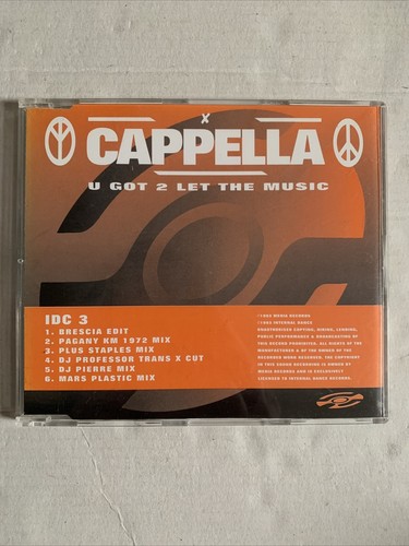 Cappella got to - to, let